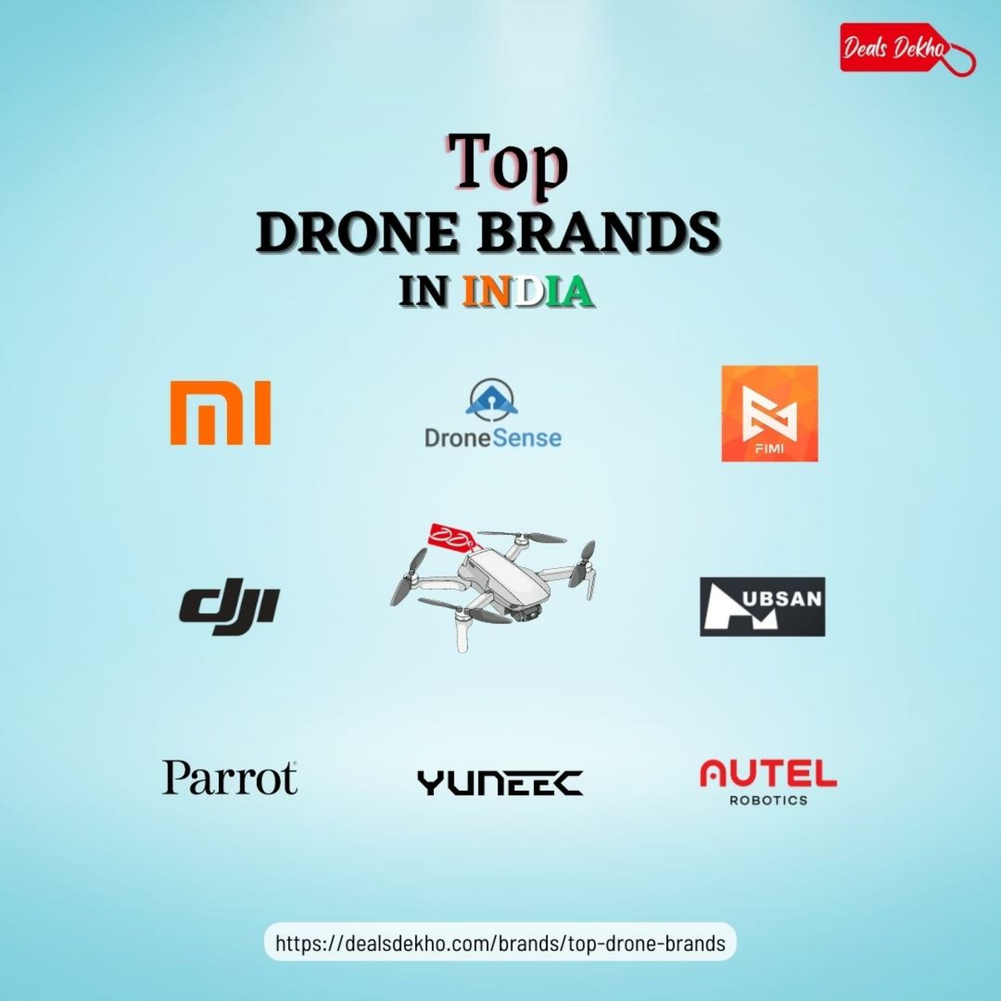 15+ Best Drone Brands in India 2024 [For Your Amazing Shots]